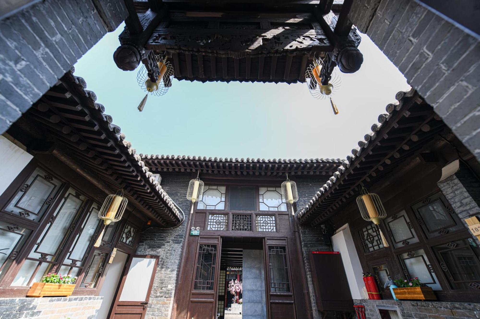 Elsewhere Hotel Inn Ancient City Center Branch Pingyao Dış mekan fotoğraf