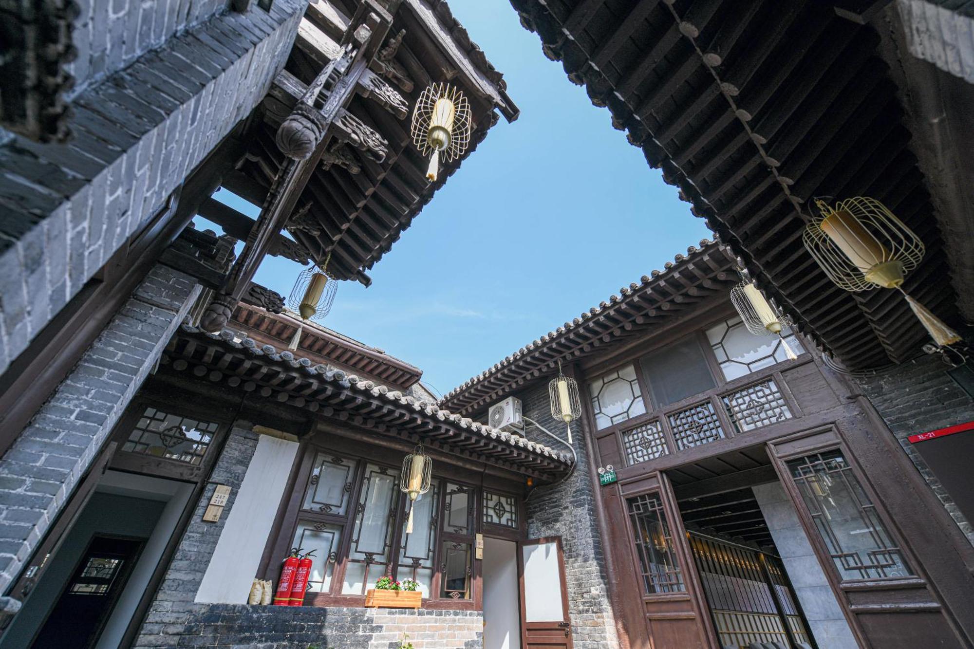 Elsewhere Hotel Inn Ancient City Center Branch Pingyao Dış mekan fotoğraf